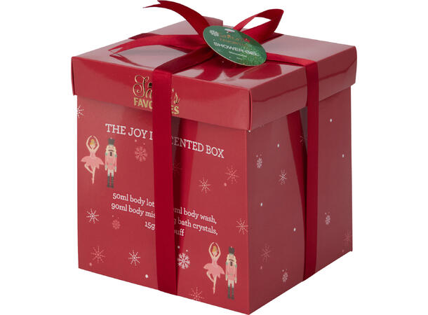 Badesett 5deler lotion, wash, mist, salt 2 ass 