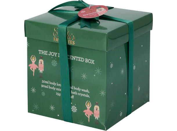 Badesett 5deler lotion, wash, mist, salt 2 ass 