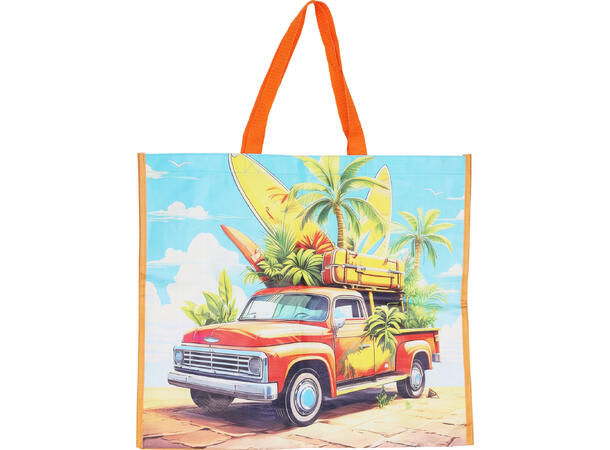 Bag handlebag Retro 49x45x16,5cm 3ass Forpk 24stk PP Materiale 