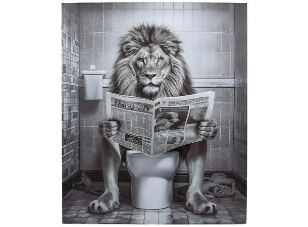 Bilde sort/hvit lerrettrykk 40x50cm 3ass 