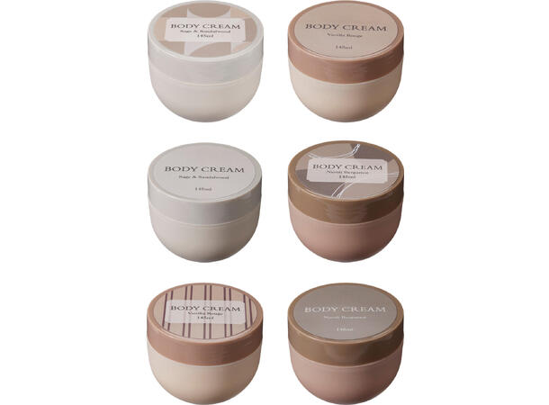 Body cream 145ml 6ass dufter 