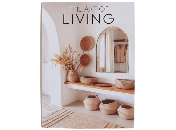 Bok treboks 20x27x5,5cm 2ass Art/Cozy Living natur 