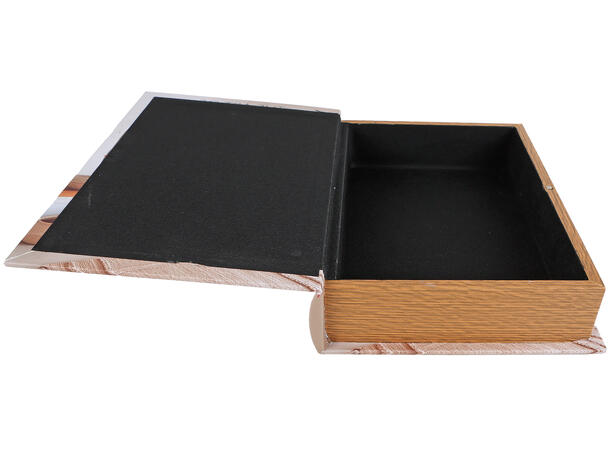 Bok treboks 20x27x5,5cm 2ass Art/Cozy Living natur 