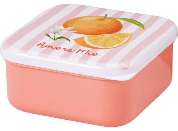 Boks fruktmotiv 3stk ass størrelser PP-plast, 12x5,5cm, 10x5cm, 8,6x4,5cm 