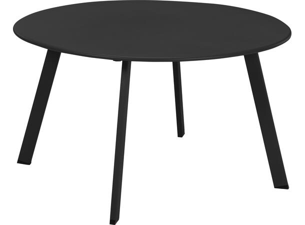 Bord hagebord 70x40cm matt koksgrå Pulverlakkert sink 