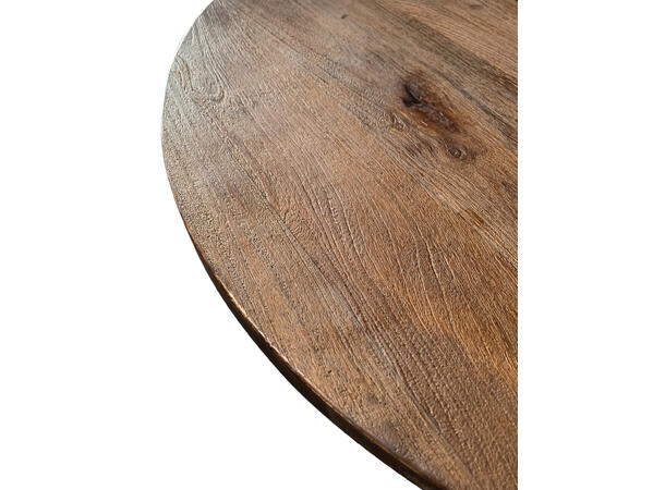 Bord tre metall natur/sort 60x60x45cmx 