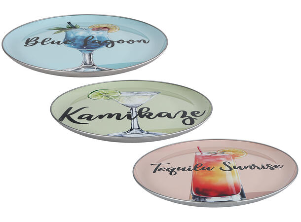 Brett Cocktail blå/grønn/rosa 35cm 3ass 