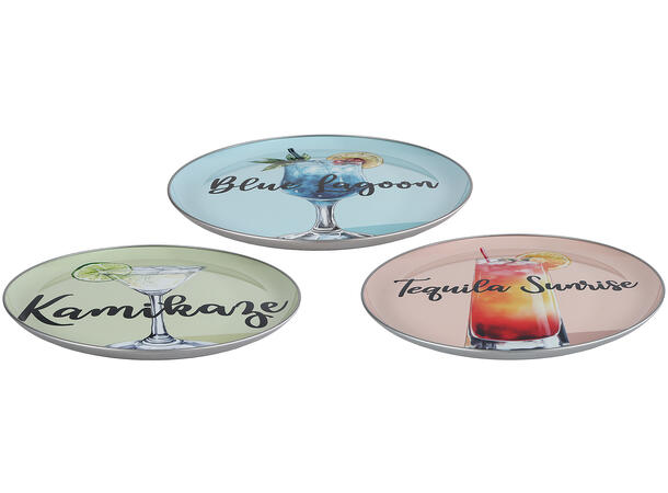 Brett Cocktail blå/grønn/rosa 35cm 3ass 