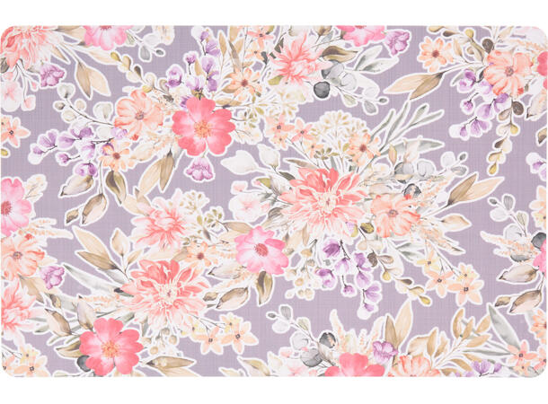 Dekkebrikke flower power 43x29cm 2ass Vekt:110gram 