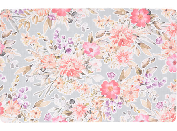 Dekkebrikke flower power 43x29cm 2ass Vekt:110gram 