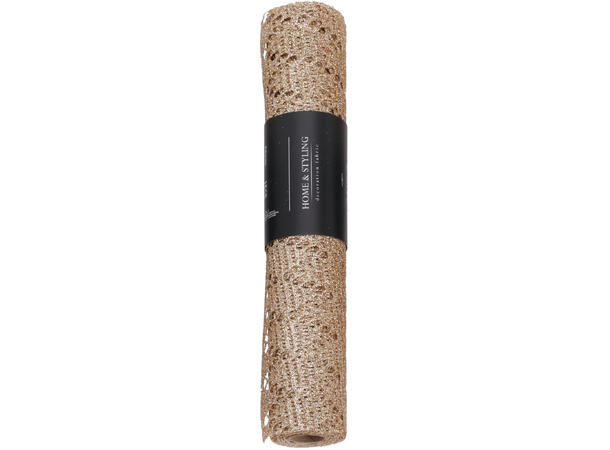 Dekorrull mesh organsa 28x150cm 3ass Display med 21 stk Polyester 