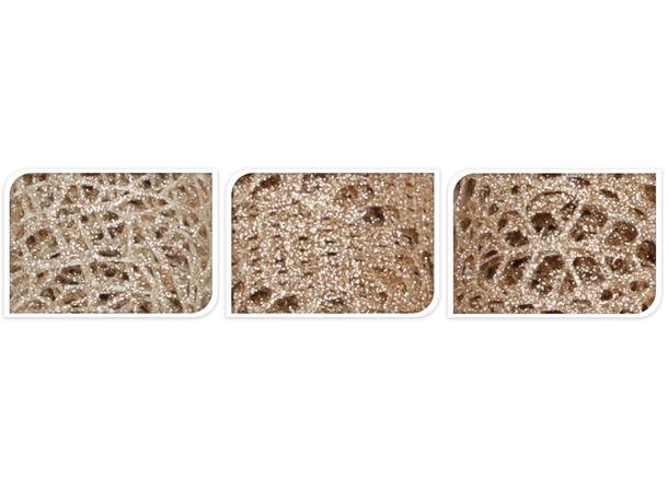 Dekorrull mesh organsa 28x150cm 3ass Display med 21 stk Polyester 
