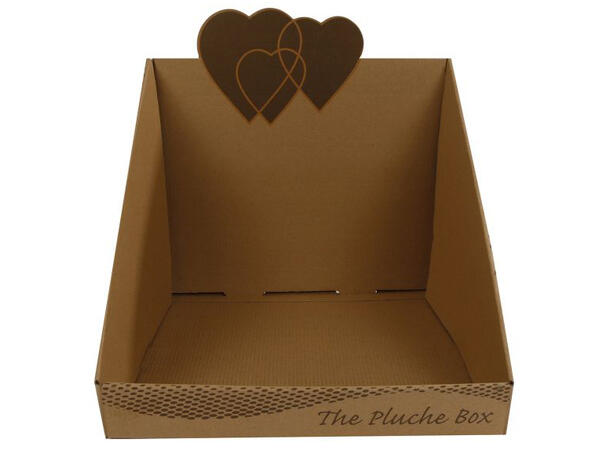 Display til f.eks plysj Papp 30x30x30cm 