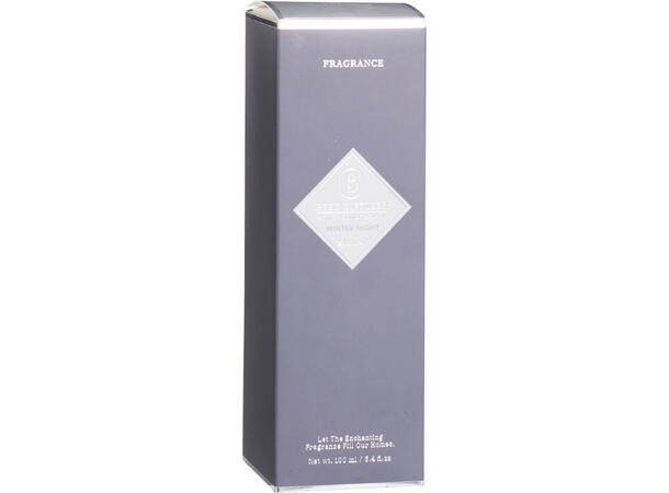 Duftolje 100ml brunt glass 7x7,5cm 2ass 