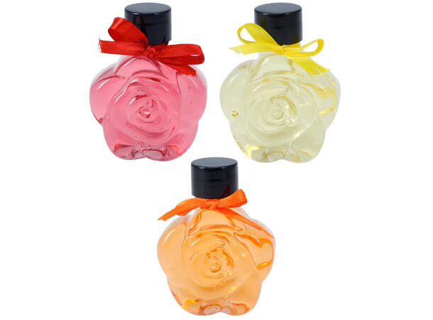 Dusjsåpe 50ml roseformet 3ass Display 24stk 
