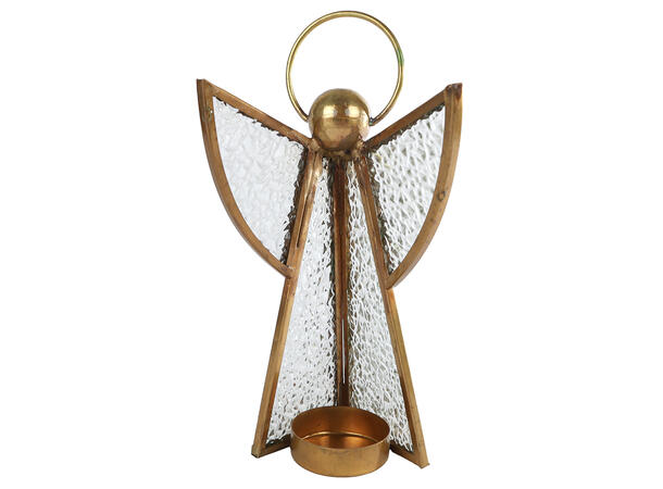 Engel lysestake telys gull 8x19cm Forpk 8stk 