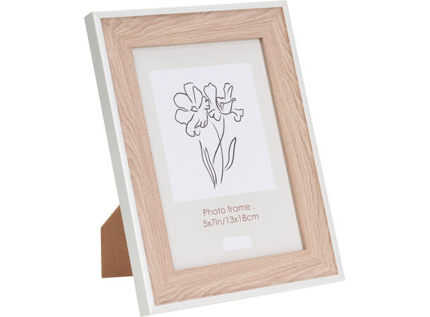 Fotoramme trelook m/glass 13x18cm 3ass Forpk 24stk Ramme av PS 