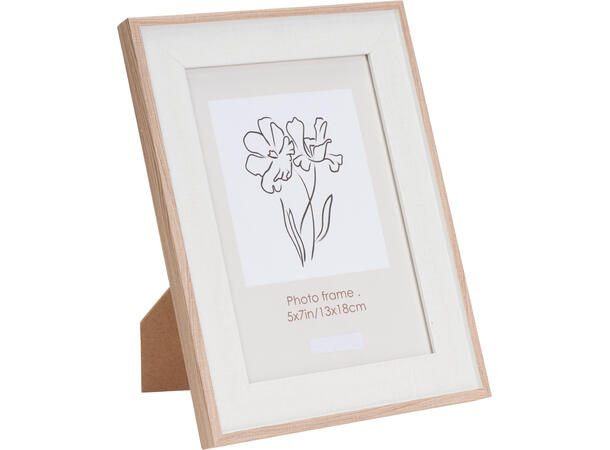 Fotoramme trelook m/glass 13x18cm 3ass Forpk 24stk Ramme av PS 