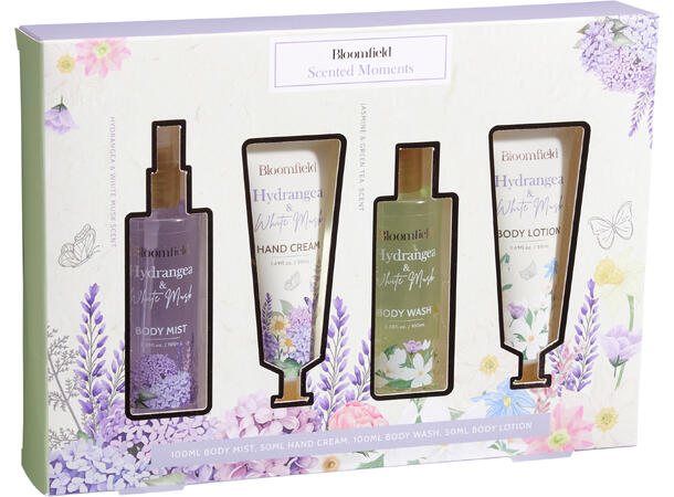 Gavesett 100ml Dusjsåpe og kremer 3ass 