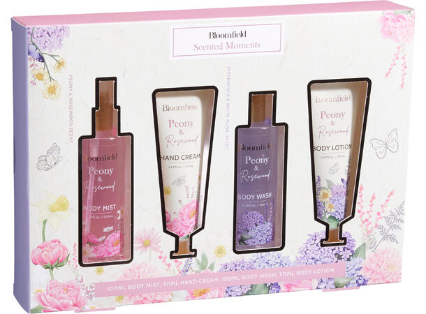 Gavesett 100ml Dusjsåpe og kremer 3ass 