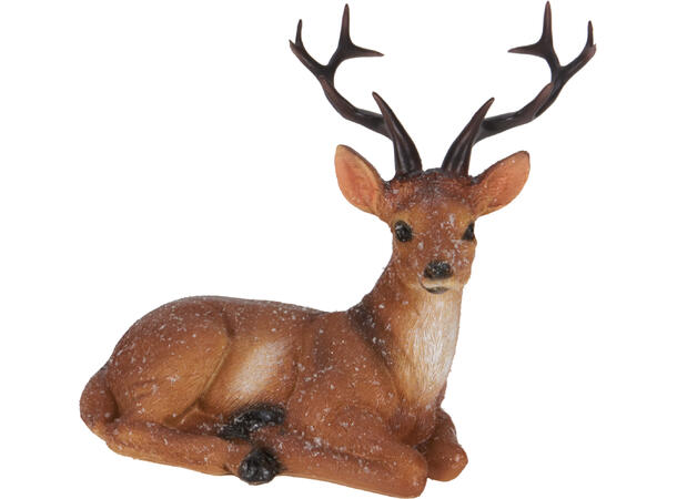 Hjort polyresin 14,5cm 2ass Vekt: 150 gram 