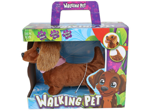 Hund dachs ass funksjoner 19cm Take Me Home Plysj 