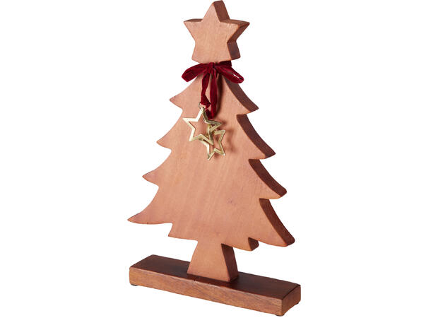 Juletre mørk mango m/stjerne 50cm 2ass 