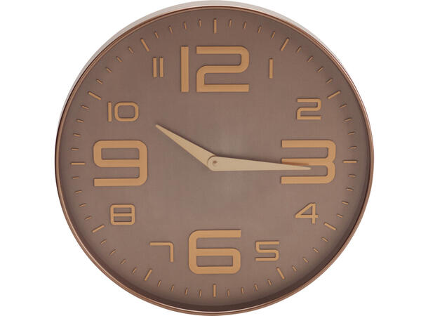 Klokke vegg d:51cm Batteri 1x1.5V AA 