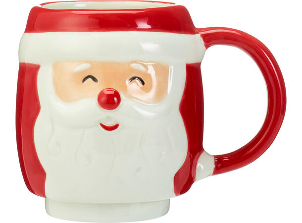 Krus i stabel jul keramikk 3st 12x9x26cm Vekt:700gram 280ml pr krus 