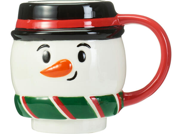 Krus i stabel jul keramikk 3st 12x9x26cm Vekt:700gram 280ml pr krus 