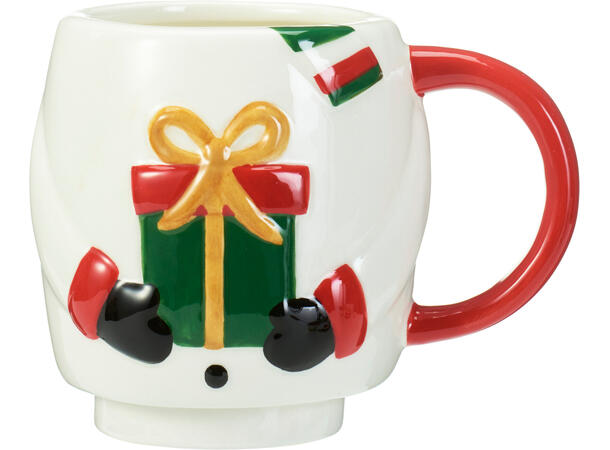 Krus i stabel jul keramikk 3st 12x9x26cm Vekt:700gram 280ml pr krus 