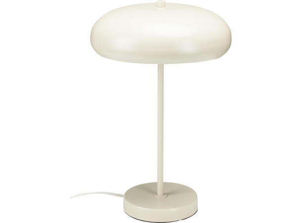 Lampe metall offwhite25x40cm 2xE14. 1,5m ledning 