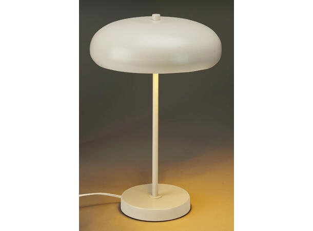 Lampe metall offwhite25x40cm 2xE14. 1,5m ledning 