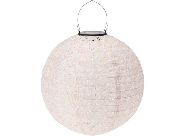 Lanterne Solar LED mønstret 30cm 3ass Batteri 1xAAA 1.2V Ni-MH 600Mah Inkl 