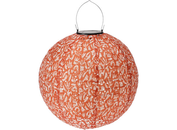 Lanterne Solar LED mønstret 30cm 3ass Batteri 1xAAA 1.2V Ni-MH 600Mah Inkl 