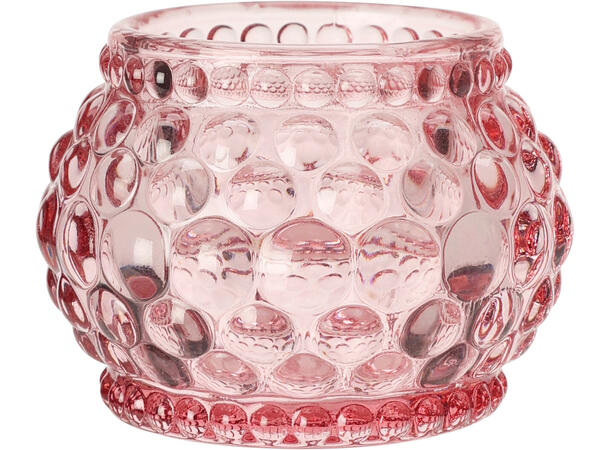 Lysestake telys lilla,grønn,rosa 6ass Display 48 stk 