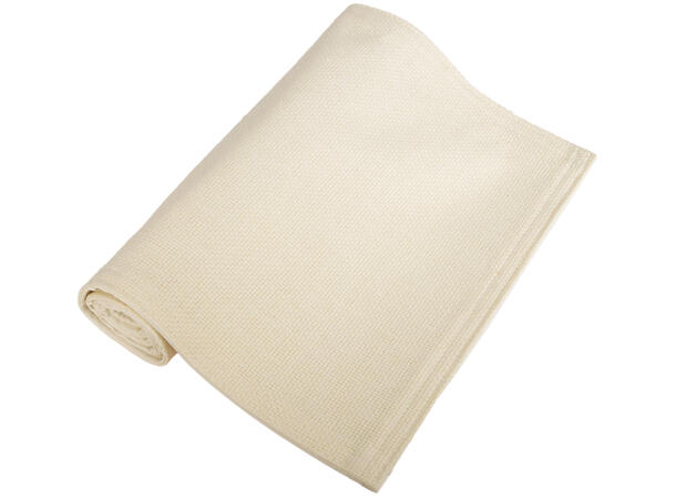 Løper vevd ensfarget krem 40x140cm 