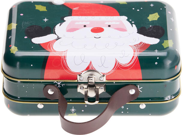 Metallboks Jul koffert 17x12x7cm 4ass 