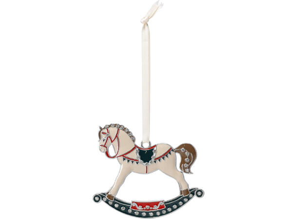 Metalldekor juledesign m/bånd 4ass Display 24stk 