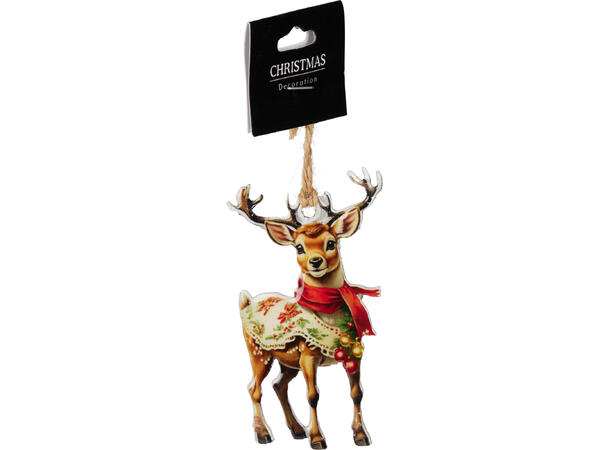 Metallfigur ass julefigurer ca10cm 8ass Display med 72stk 
