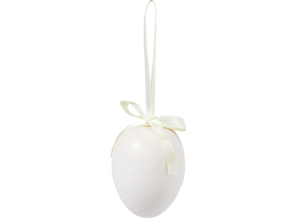 Påskeegg naturfarger 6cm 12stk Polystyren 