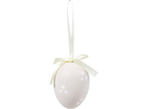 Påskeegg naturfarger 6cm 12stk Polystyren 