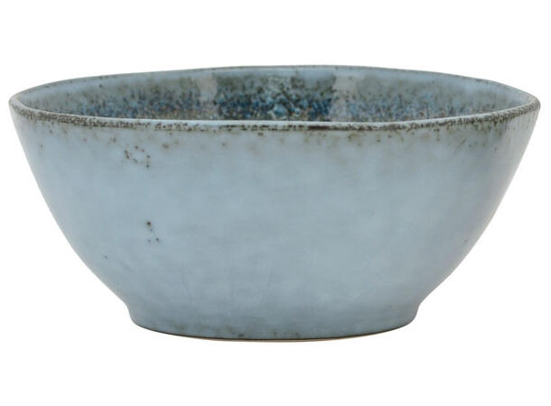 Skål gråblå keramikk 16,5x16,5x7,5cm Volum 1,02 l. Oppvaskmaskin og mikro 