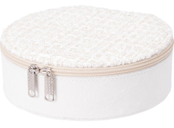 Smykkeskrin m/speil 17,5x16,5x5,5cm 2ass Innvendig speil 