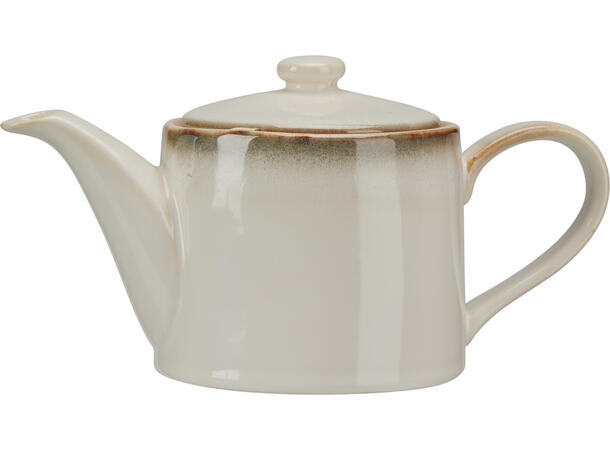 Tekanne i steintøy 900ml 25x13,5cm 3ass 