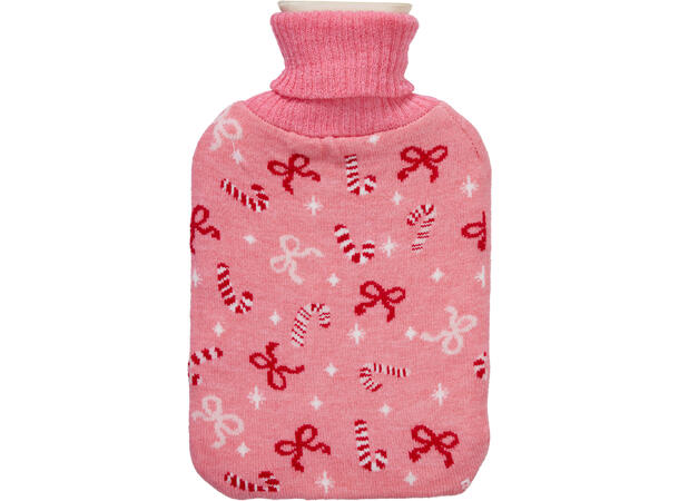 Varmeflaske julemotiv 33x19cm 4ass Vekt 435gram 