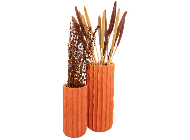 Vase Zoe terracotta 16x16x38cm Forpk 4stk 