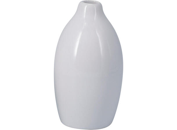 Vase sett 3 deler 24x9x11cm hvit Keramikk 