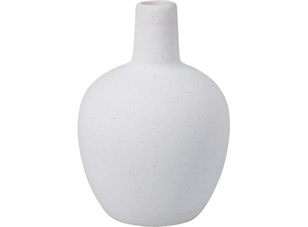 Vase sett 3 deler 24x9x11cm hvit Keramikk 
