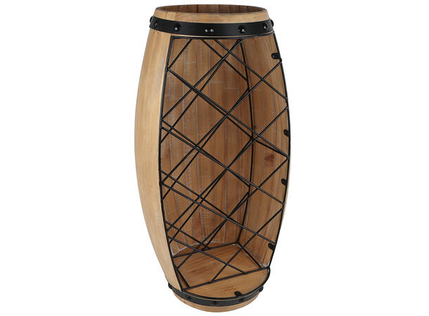 Vinstativ metall/tre 10 flasker 38x57cm 